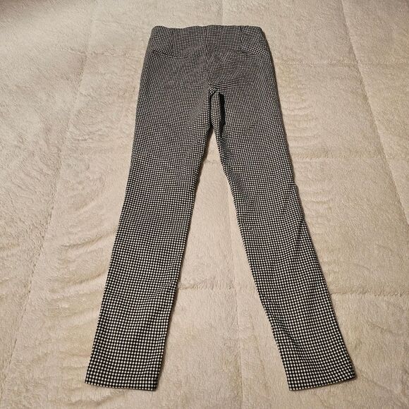 GUESS Women’s Small Skinny Stretch Pants Black And White Checked - Picture 3 of 6